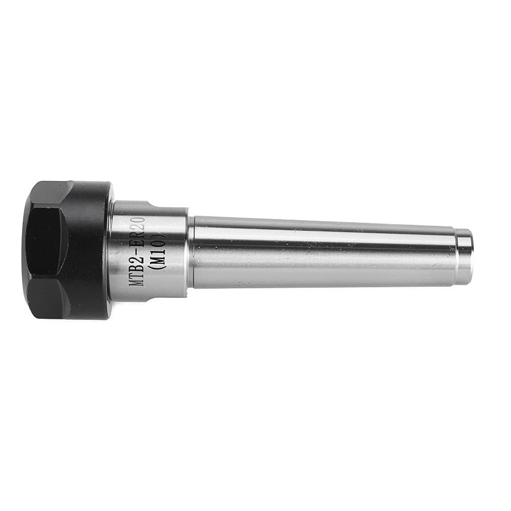 7Pcs ER20 Spring Collet with MT2-ER20-M10 Spring Collet Chuck Holder CNC Milling