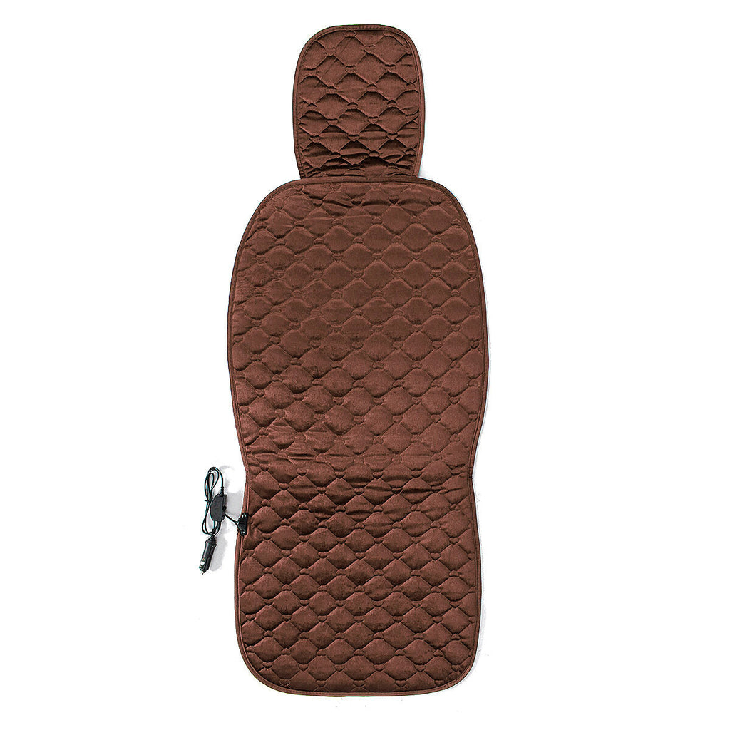 12V Universal Car Front Seat Hot Heater Heating Pad Winter Warmer Cushion Cover