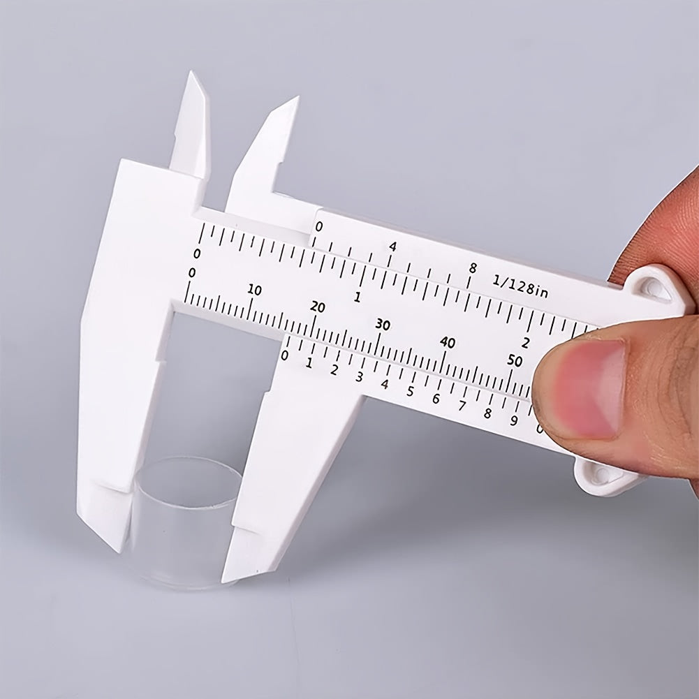 6Inch 150mm Mini Vernier Caliper Double Scale Plastic Measuring Tool 2pcs