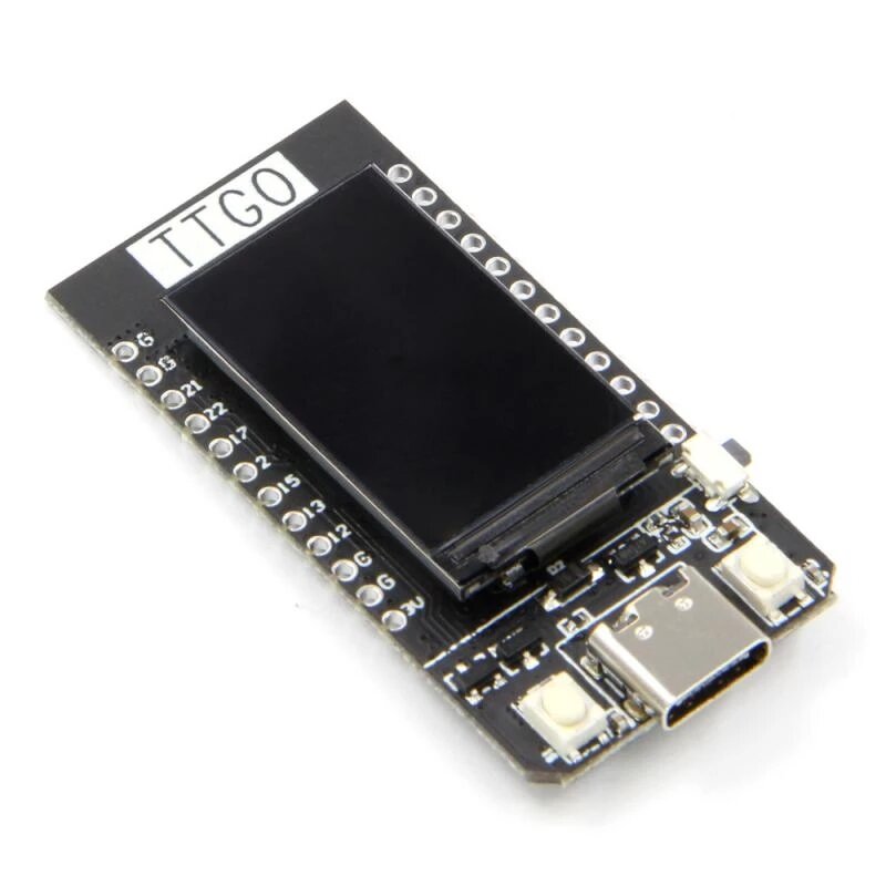 16MB/4MB CH340K TTGO T-Display ESP32 WiFi Bluetooth Module LCD Development Board with 1.14 Inch Color Screen