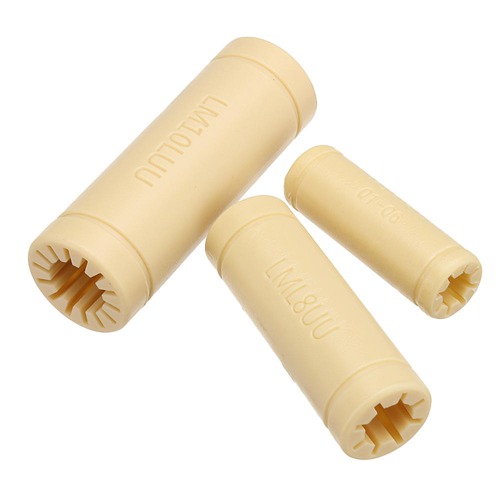 Solid Plastic Polymer Linear Bearing Long Type Slide Bushing for CNC Tool