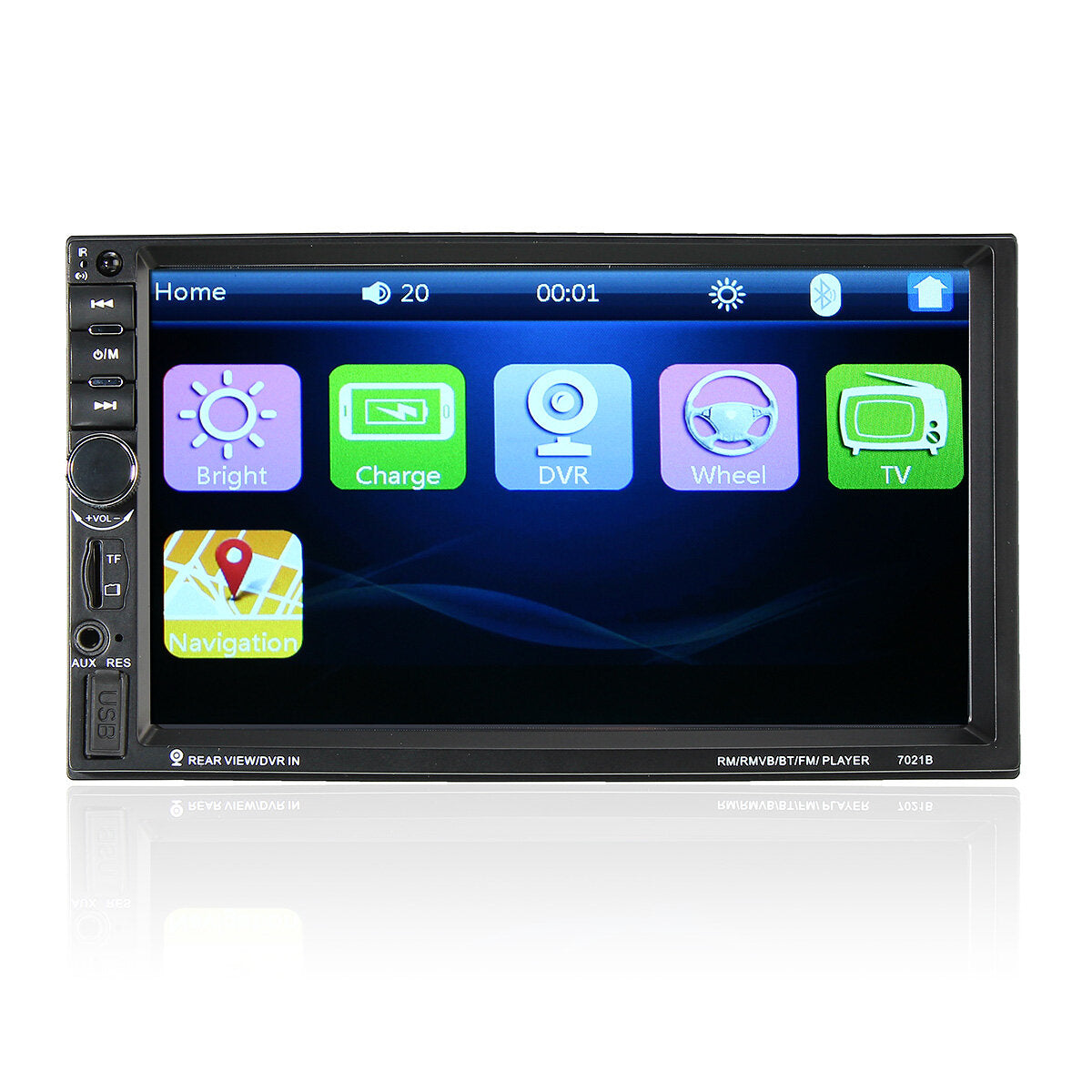 7 Inch 2 Din Touch Screen Multimedia HD Radio Car MP5 Player With bluetooth Function