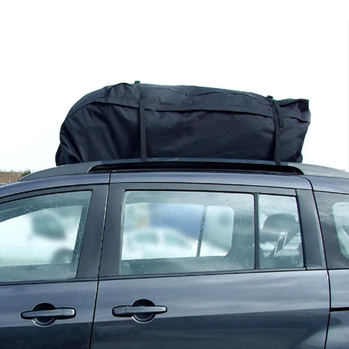 Universal 600D Waterproof Car Roof Cover 580L 130x100x45cm Top Rack Bag Carrier Cargo 4WD Luggage Travel AU
