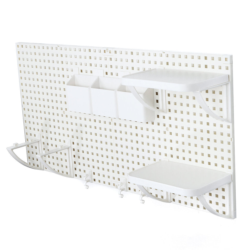 Display Wall Mount Storage Pegboard Organizer Shelf Holder  For Vacuum Cleaner