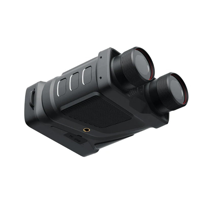 5X Zoom Infrared Night Vision Binoculars, 1080P HD, Dual Use, 7-Level IR Light, IP54 Waterproof, 300M Range for Outdoor Hunting