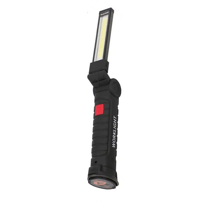 COB LED Multi Function Folding Work Light Set USB Rechargeable LED Flashlight USB Cable Car Charger Battery Charger