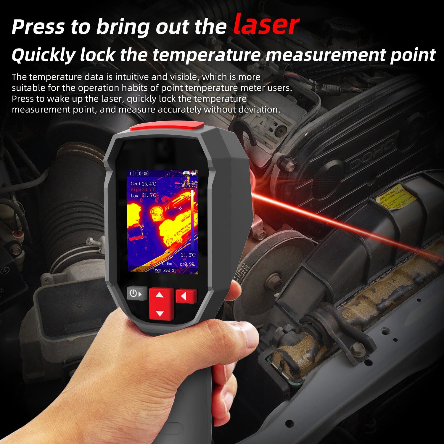 GreenZech Industrial 320-H | 240x320 HD Thermal Imaging Camera | 25Hz Professional Handheld Infrared Imager