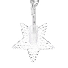 Battery Powered 5M 40LEDs Star Fairy String Light for Christmas Party Ddcor DC4.5V