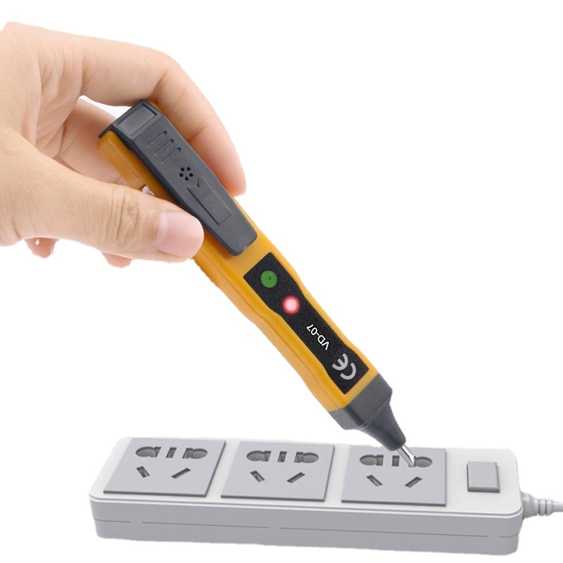 1pc Electric Pen Non-contact AC Voltage Detector With Light And Alarm Buzzer