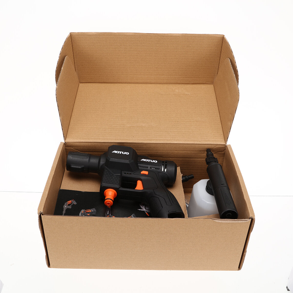 16.8V 500W Cordless High Pressure Washer Car Washing Machine Sprayer Guns Water Cleaner