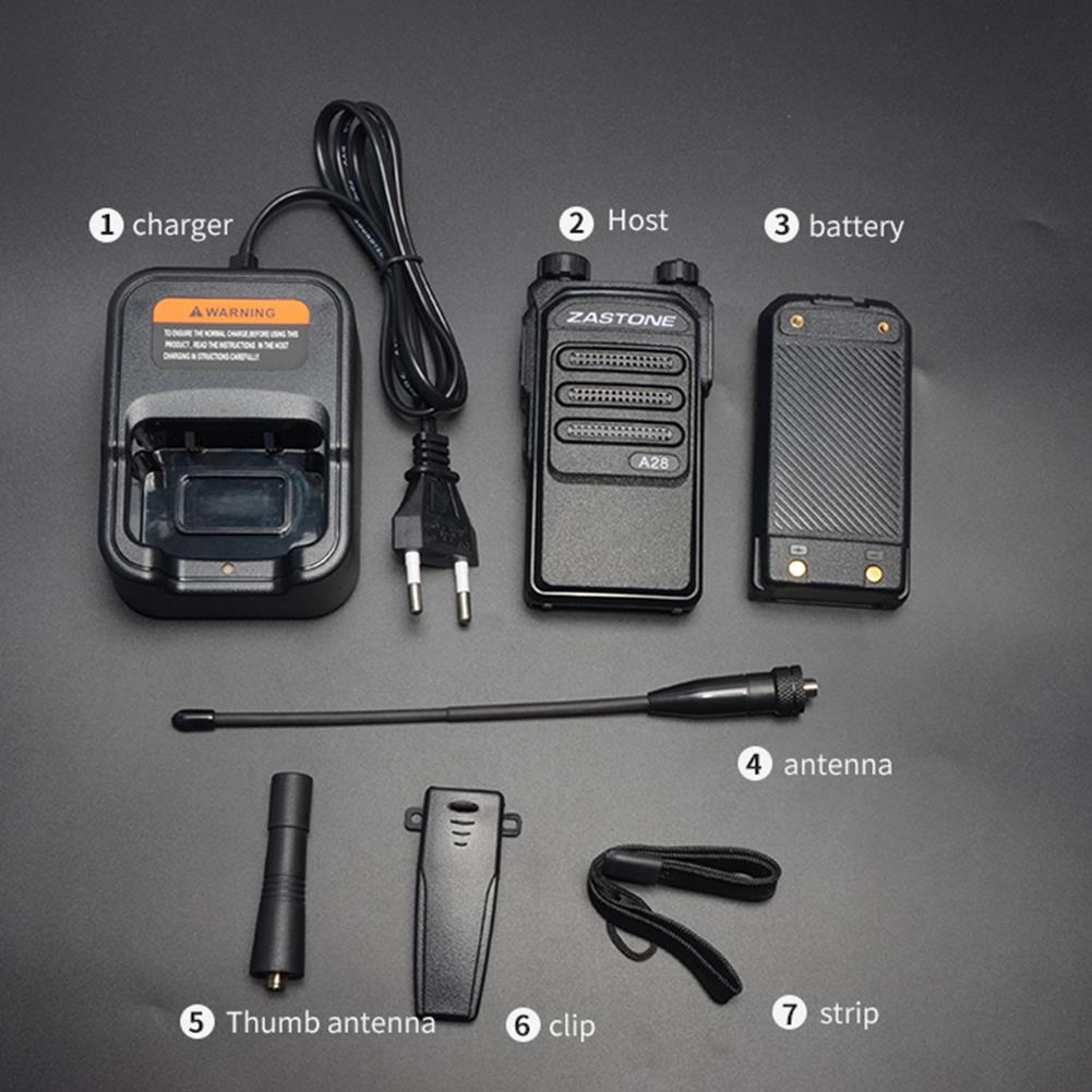10W Professional Walkie Talkie UHF 400-480MHz Two Way Ham Radio Transceiver