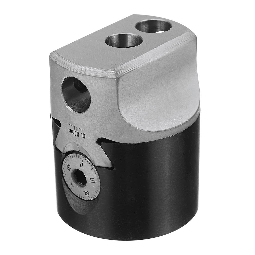 2 Inch Boring Head 50mm Lathe Milling Tool Holder for 12mm Boring Bar