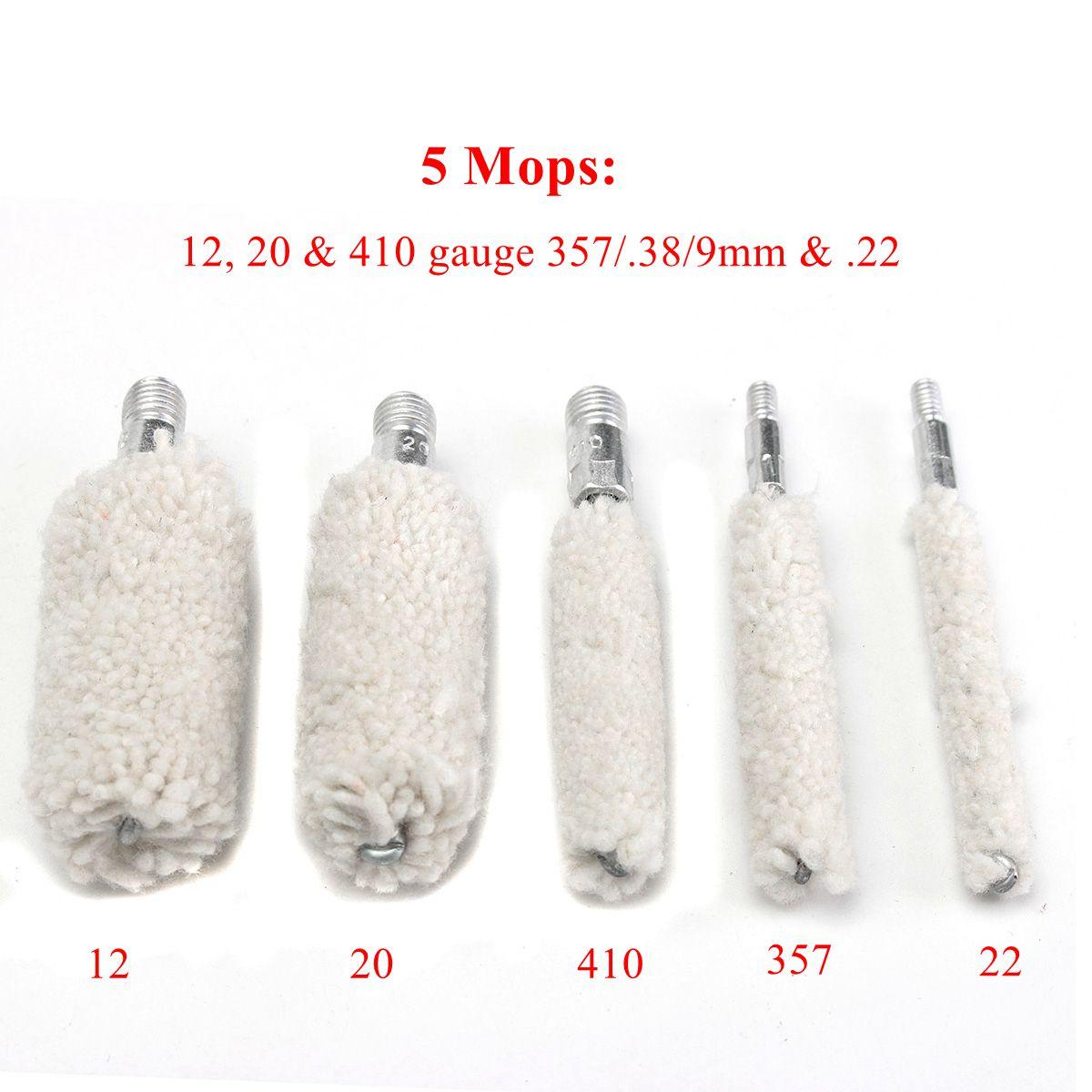 4.5-20mm Universal Barrel Shotgun Cleaning Brush Kit 12g Brush with Carrying Case