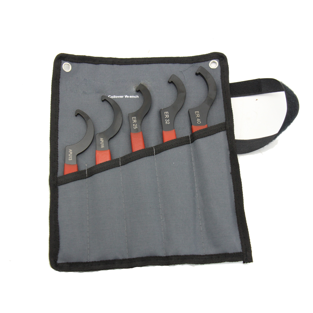 5pcs APU13 APU16 ER25 ER32 ER40 Wrench Spanner for Collet Chuck Holder CNC Milling Lathe Tool Wrench