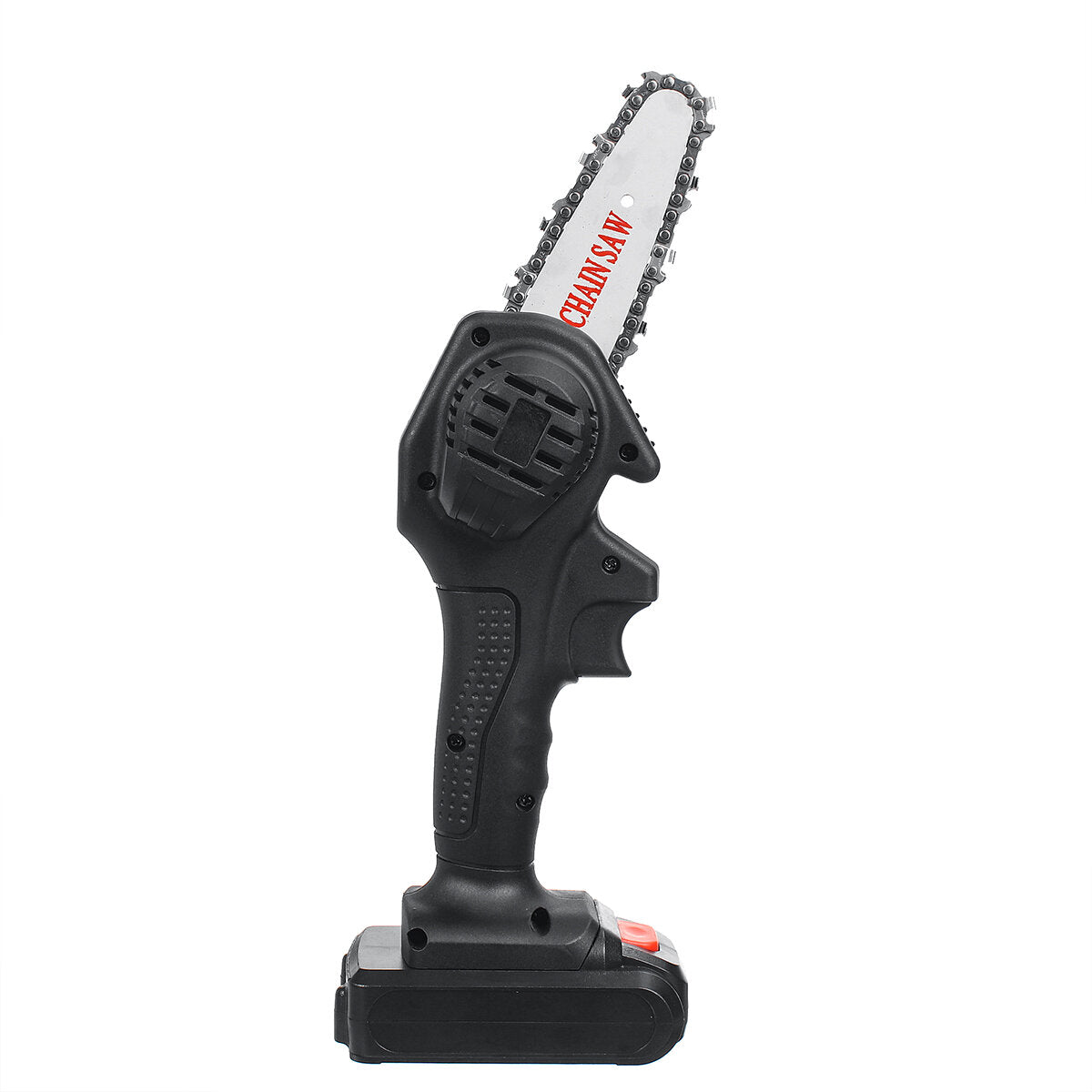 4" Mini Cordless Electric Chain Saw Wood Cutter Woodworking One-Hand Saw