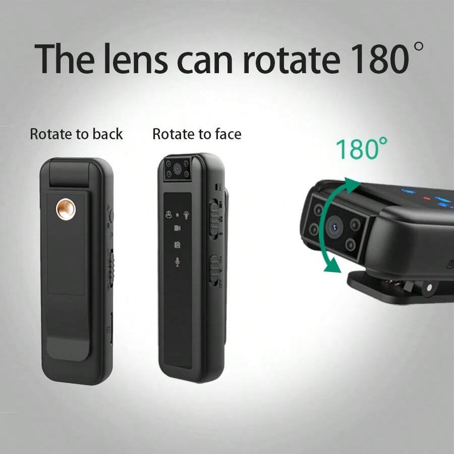 64GB Infrared Camera, 1" Screen, 1080P Video, Rechargeable Battery, ABS Material, Batteries Included