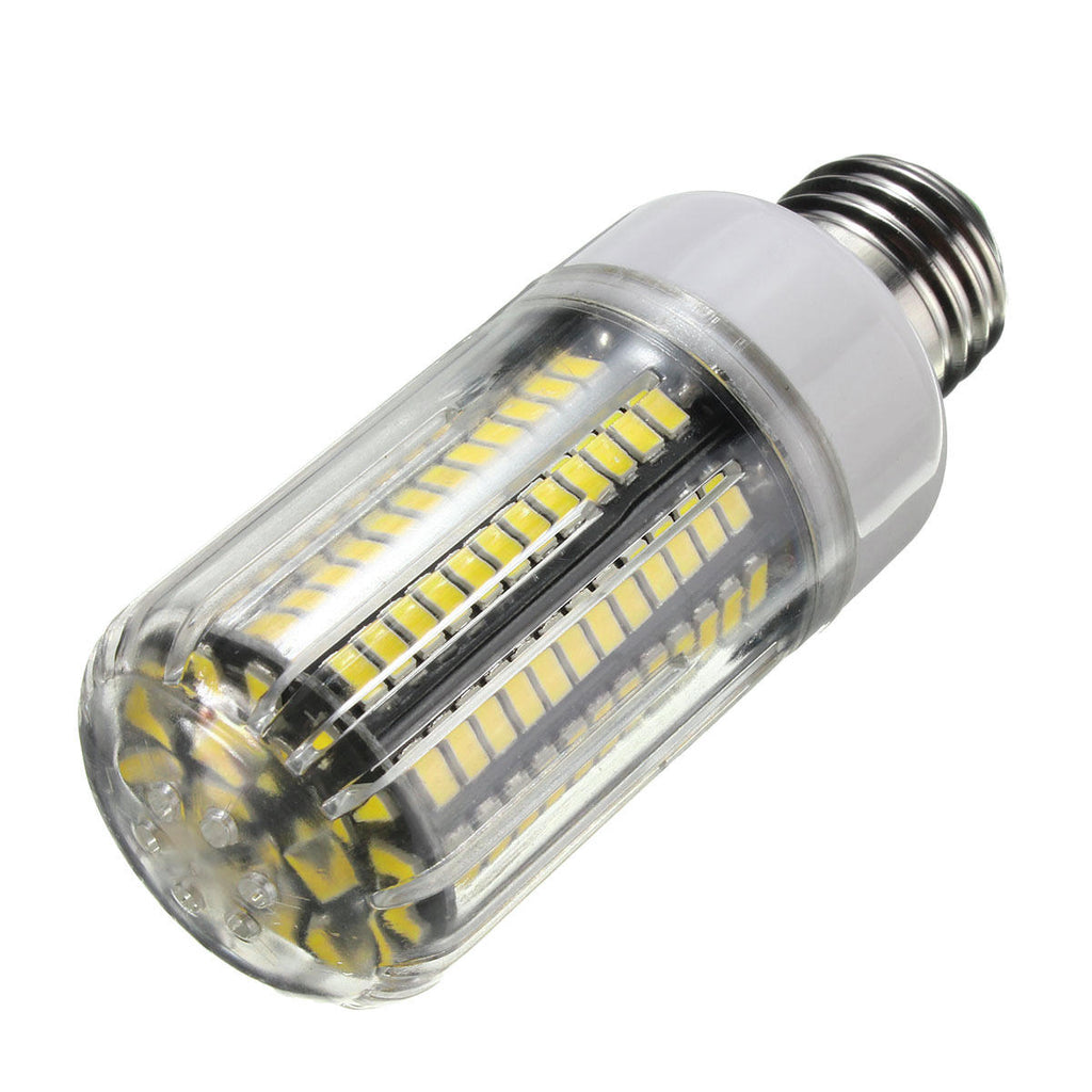 E27 E12 E14 B22 12W 140 SMD 5730 Fireproof Shade LED Warm White White  Cover Corn Bulb AC220V