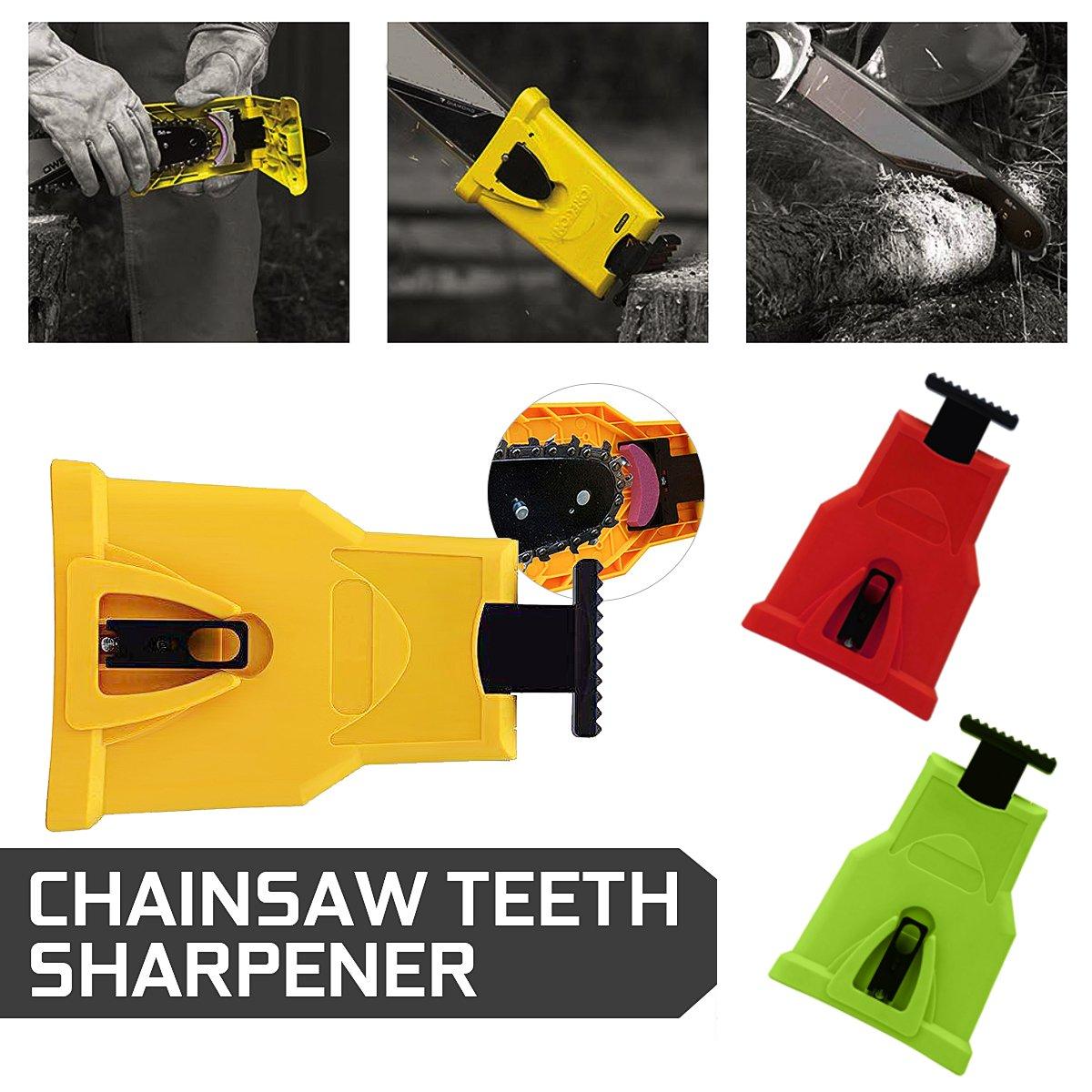 Chainsaw Teeth Sharpener or Sharpen Stone Bar-Mount Chain Sharpening Tool