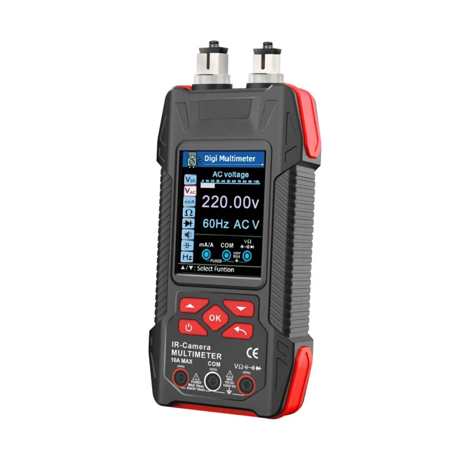 GreenZech Fusion-34 Pro Series | 240x240 HD Thermal Imaging Multimeter | Professional 3-in-1 & 5-in-1 Diagnostic Tool