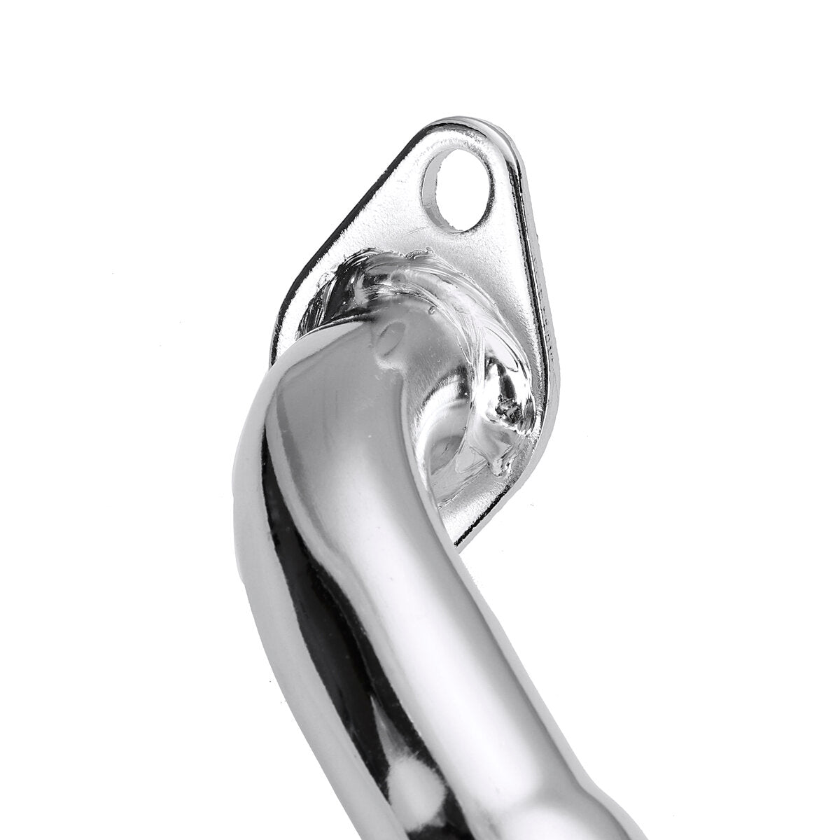 Motorcycle Performance Exhaust Muffler Pipe Scooter For GY6 150cc 125cc Aluminum Blcak