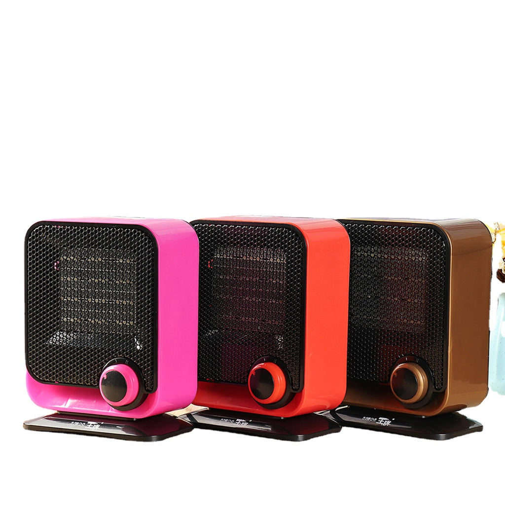220V 1500W Low-Noise Electric Fan Heater with Adjustable Temperature - 3 Colors Available