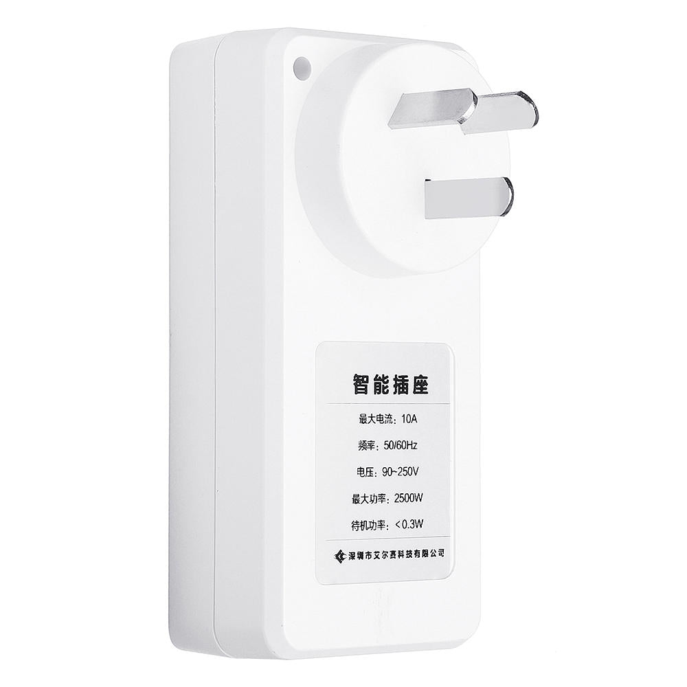 Smart WiFi Intelligent Socket APP Remote Control Time Delay Timing Multiple Voice Control