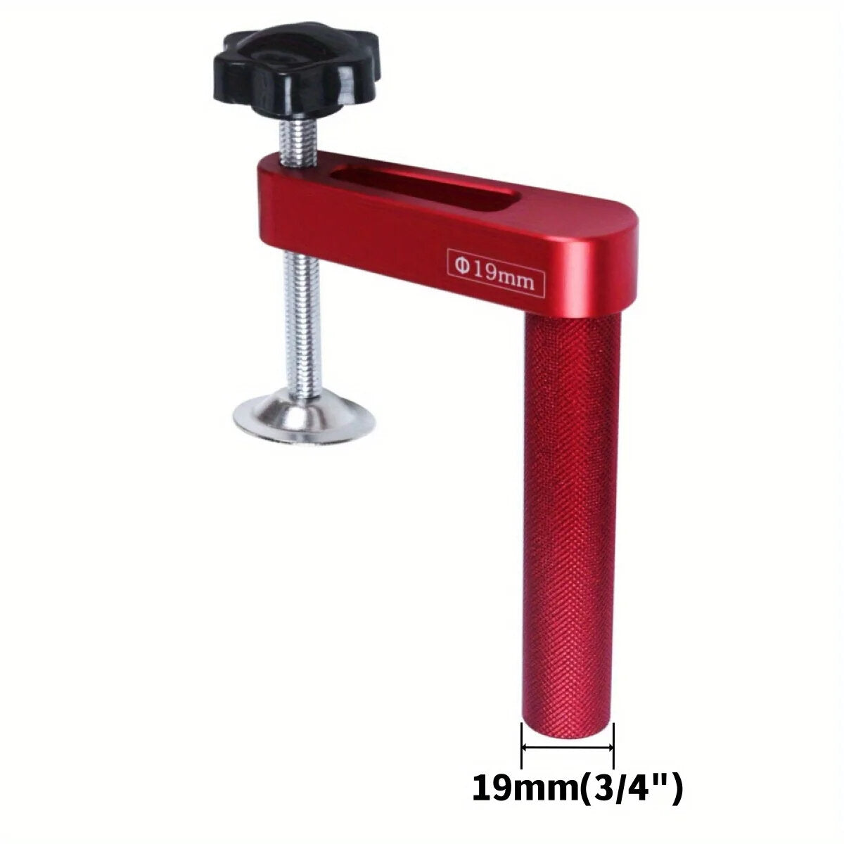 Aluminum Dog Hole Clamps for Woodworking - Precision, Durable, Easy Setup, Versatile for DIY Projects, 3/4" & 0.79" Sizes