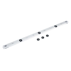 Aluminium Alloy Miter Bar for Table Saw - 300/450/850/880mm, Silver, Durable with Threaded Mounting Holes