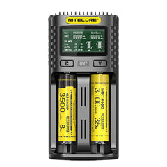 LCD Screen Display Lithium Battery Charger 4-Slots USB Charging Smart Rapid Battery Charger
