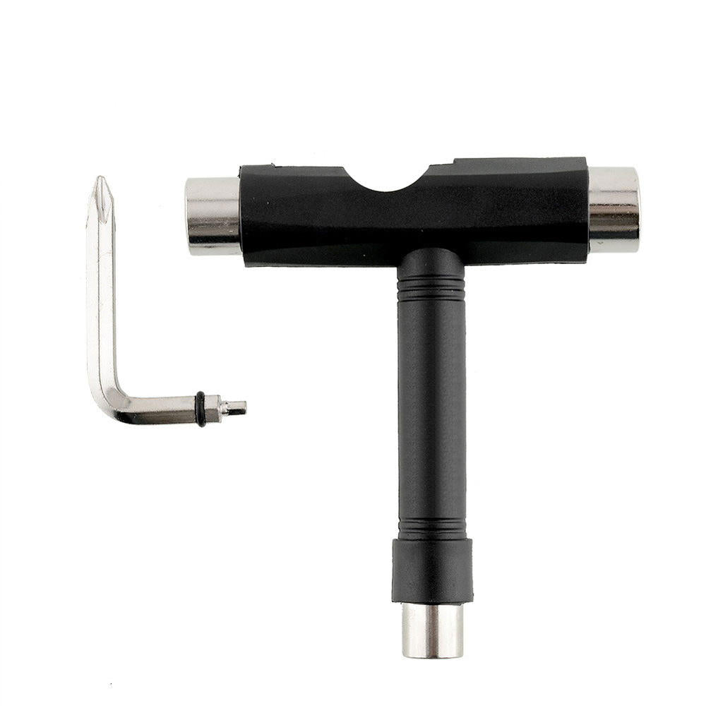 Universal T Shape Wrench Roller Skate Skateboard Longboard Board ATB Tool Allen Key Multifunction