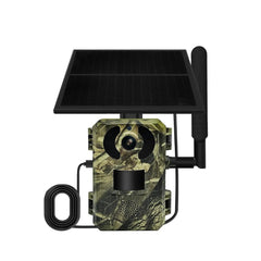 4G 1440P 16MP Hunting Camera Wireless PIR Motion Detection Night Vision Two-way Audio IP66 Solar Powered Wild Animal Monitoring Cameras EU Version