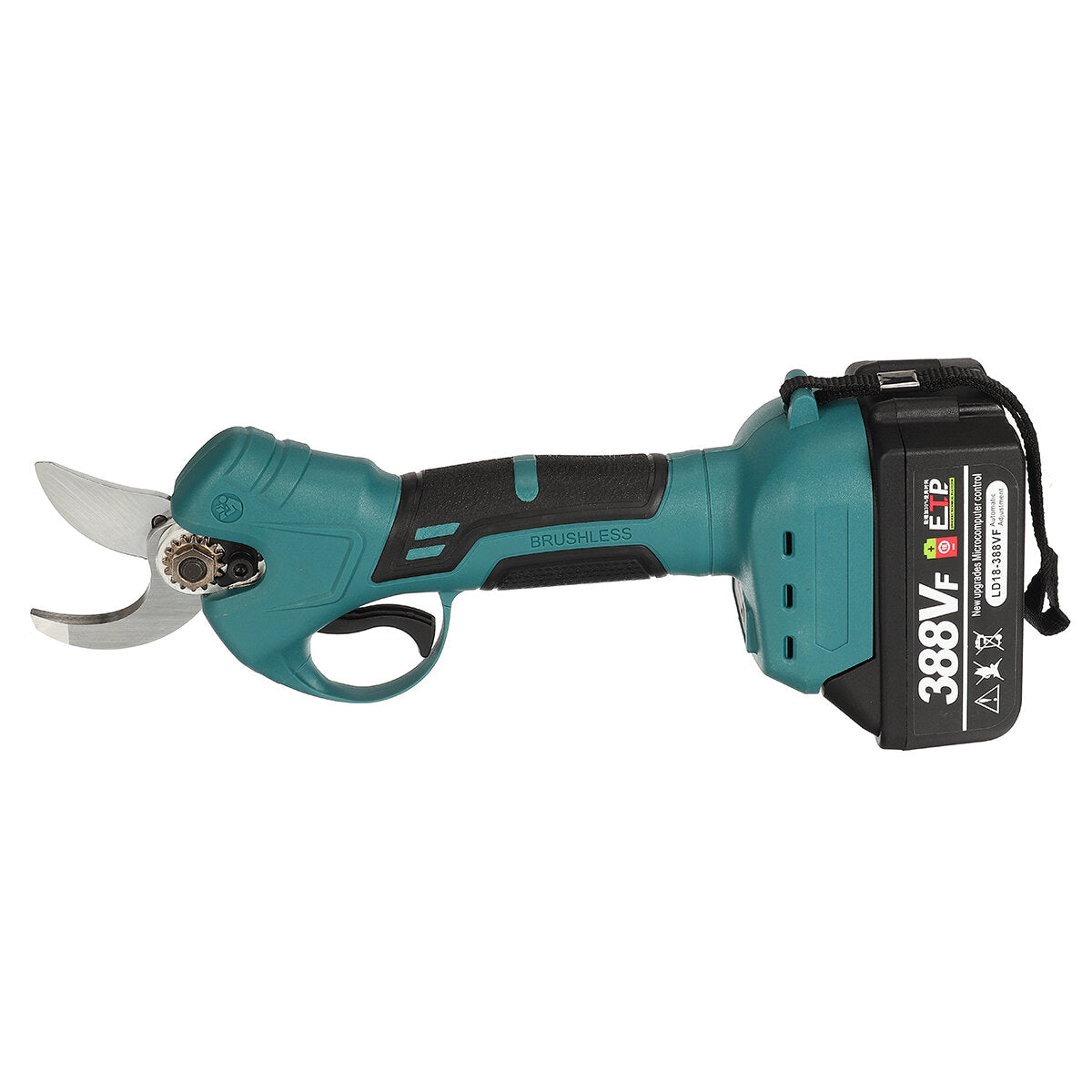 21V Cordless Electric Scissors Pruning Shears Tree Branch Pruner Garden Tools