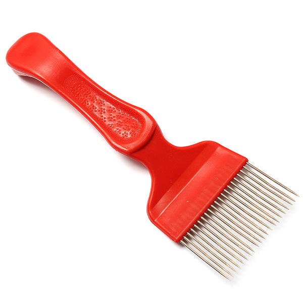 8PCS Equipment Smoker Brush Uncapping Fork Queen Catcher Comb Tool Beekeeping