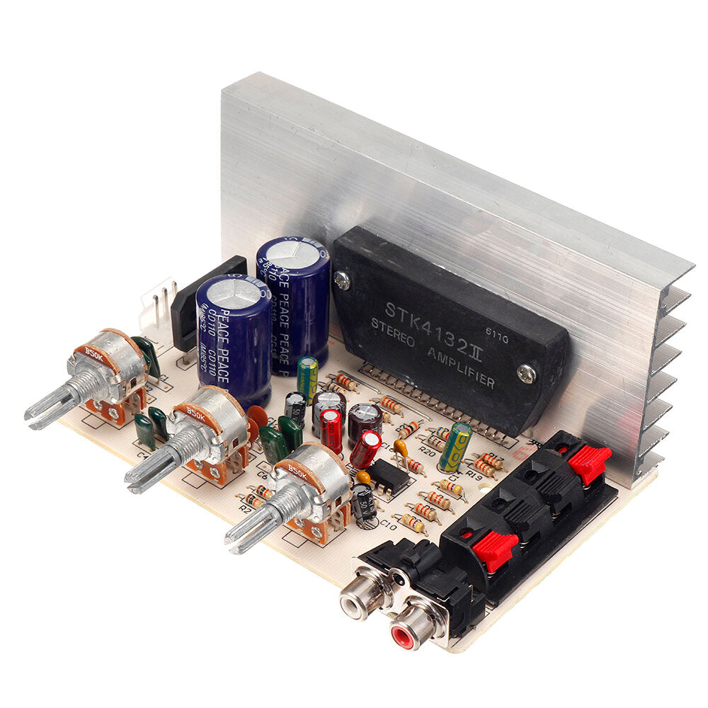 50W+50W DX-0408 2.0 Channel STK Thick Film Series Amplifier board 10HZ-20KHZ