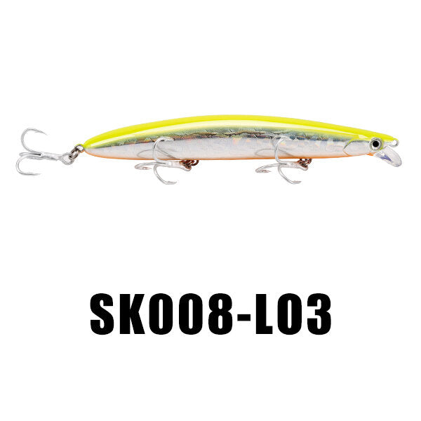 1PCS Minnow Fishing Lures 20g 125mm 0.3~0.9M Artificial Bait Wobbler Hard Bait