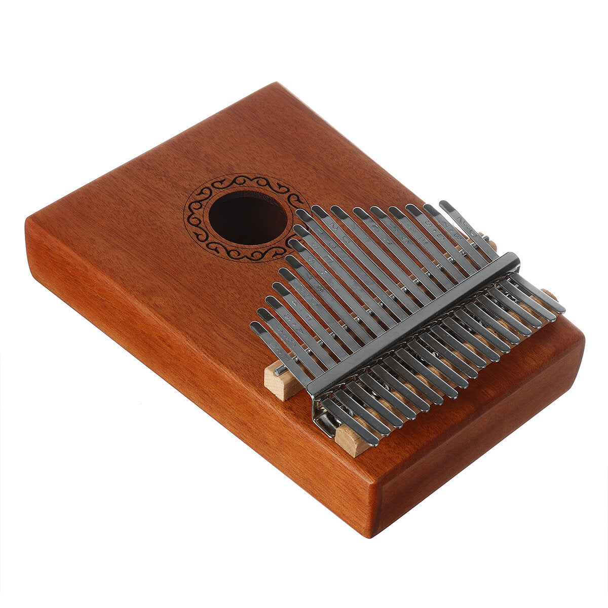17 Key Kalimba Thum Finger Piano Beginner Practical Wood Musical Instrument Kit