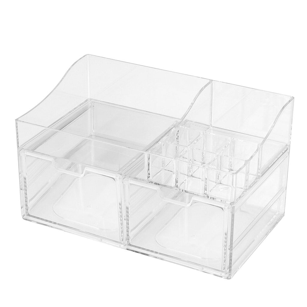 Acrylic Cosmetic Organizer Transparent Storage Box All In One