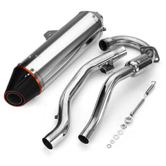 Motorcycle Aluminum Exhaust Muffler Slip-On System Pipe For Honda CRF 150F 230F 03-16