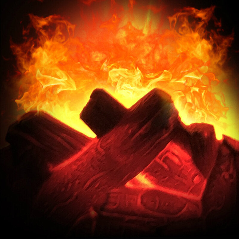 Creative Fireplace Flame Lamp Nordic Style Courtyard Home Decor