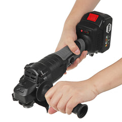 298VF 100mm/125mm 100mAh Brushless Cordless Angle Grinder Polishing Cutting Grinding Tool