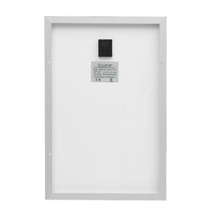 25W 18V Black/Silver 525*350*25mm Monocrystalline Silicon Solar Panel