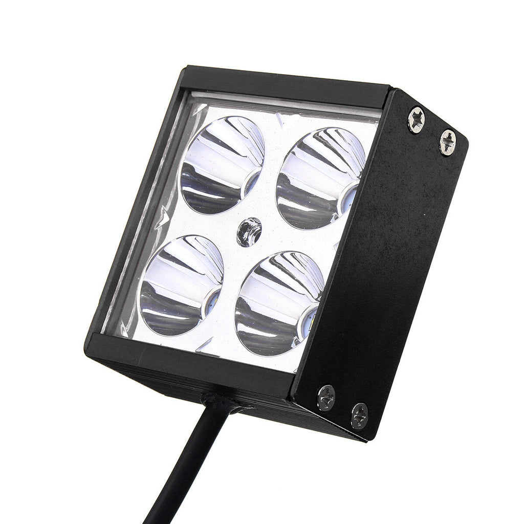 3inche 4LED DC12-24V 12W 2200LM Waterproof Motorcycle Front Bumper Lights Car Network Lights White Light