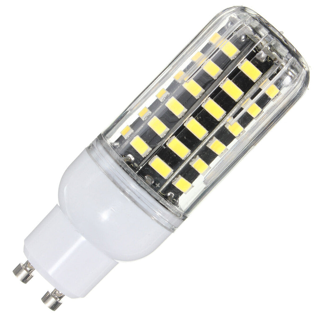 E27 E14 B22 G9 GU10 7W 64 SMD 5733 1000LM  LED Warm White White Cover Corn Bulb AC 220V