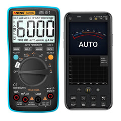 Digital Bluetooth True RMS Multimeter 6000 Counts Professional Auto Multimetro AC/DC Current Voltage Tester