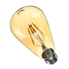 4W Golden Cover Dimmable Retro Vintage Filament LED Bulb Light Lamp AC110/220V