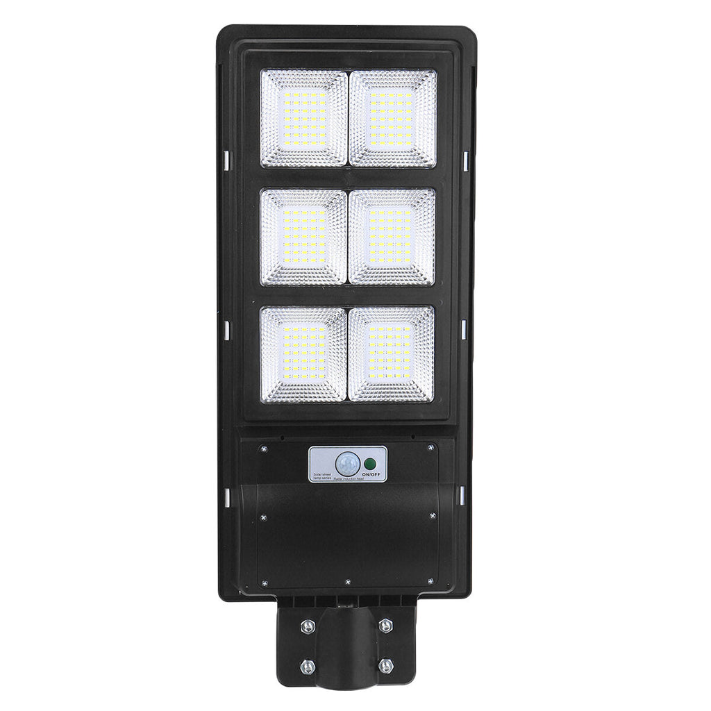 140/210/280LED 60/90/120W Solar Street Light Outdoor Induction Sensor Garden Lamp+Remote