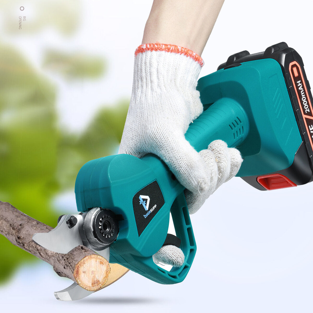Electric Pruning Shears Rechargeable Garden Pruner Branch Cutter Cutting Tools