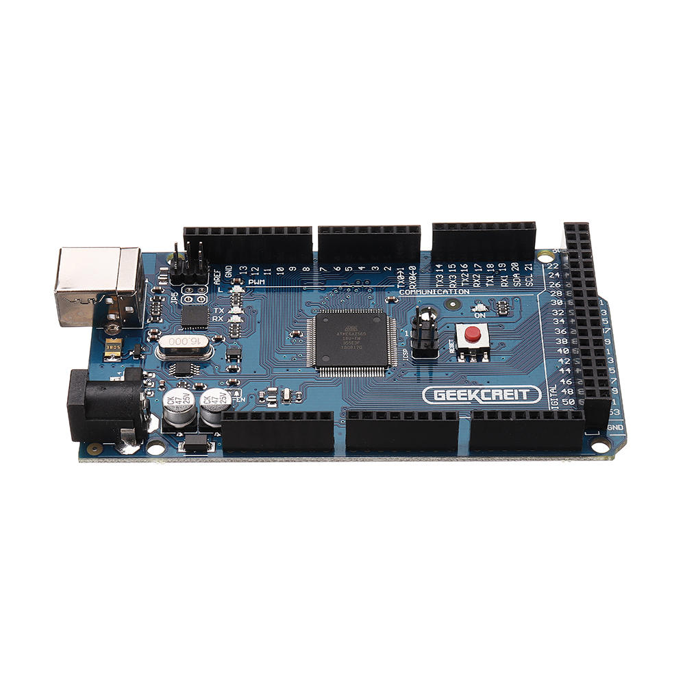 2Pcs MEGA 2560 R3 ATmega2560 MEGA2560 Development Board With USB Cable