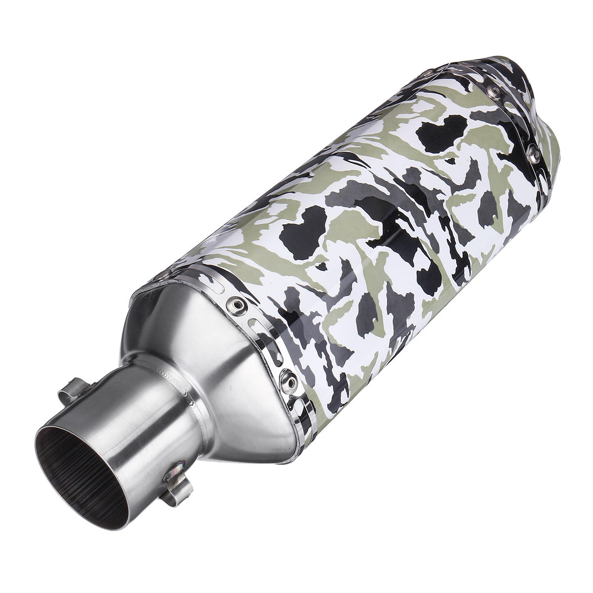 38-51mm Exhaust Muffler Tail Pipe Silencer Universal For Motorcycle ATV Dirt Bike