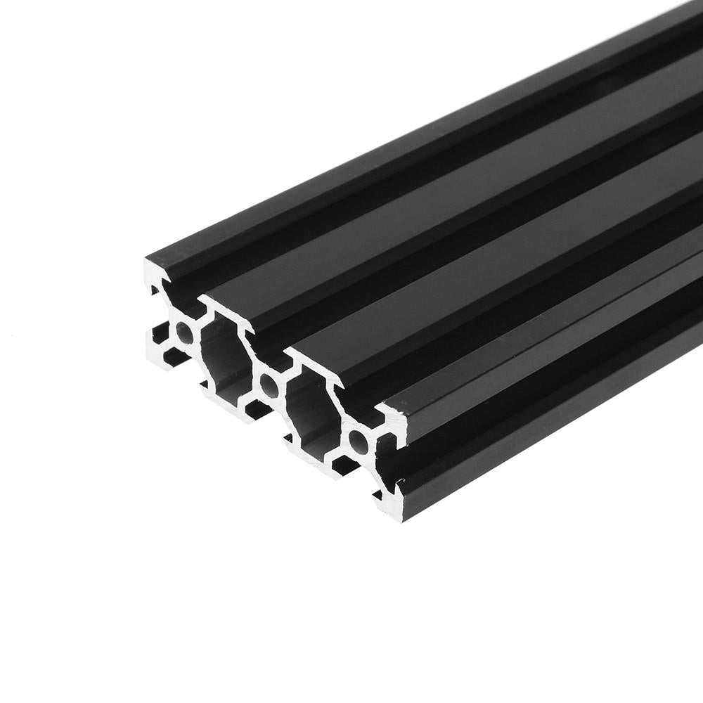 200-1000mm Black 2060 V-Slot Aluminum Profile Extrusion Frame for CNC Tool DIY